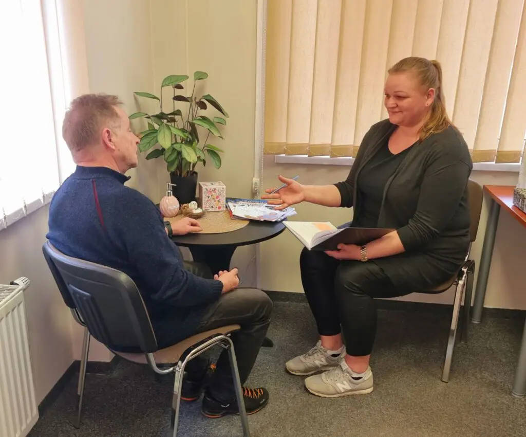 Osoba pierwszego kontaktu w trakcie wstępnego wywiadu